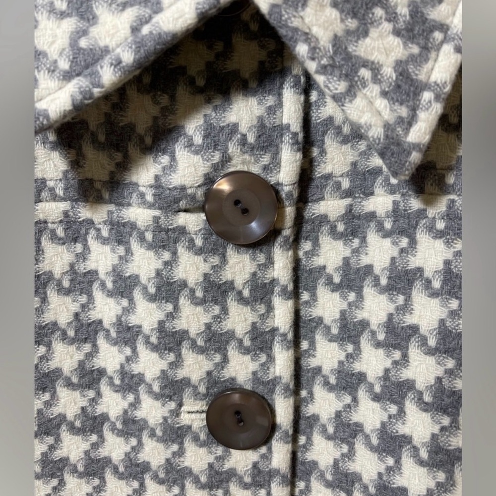 PENDLETON Lambs/Virgin Wool Blend Houndstooth Jac… - image 6